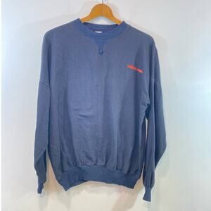 VTG 100% Cotton Black Pacific Playwear  Pullover Crew Neck  Shirt USA Made S/M